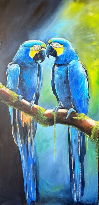 Blauer Ara