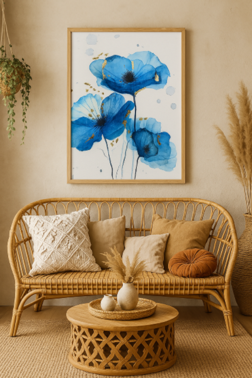 Blauer Himalaya Mohn